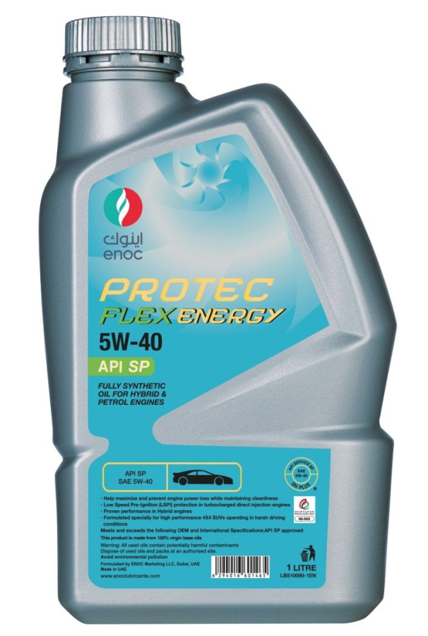 Масло моторное ENOC 5W40 PROTEC FLEX ENERGY  1L