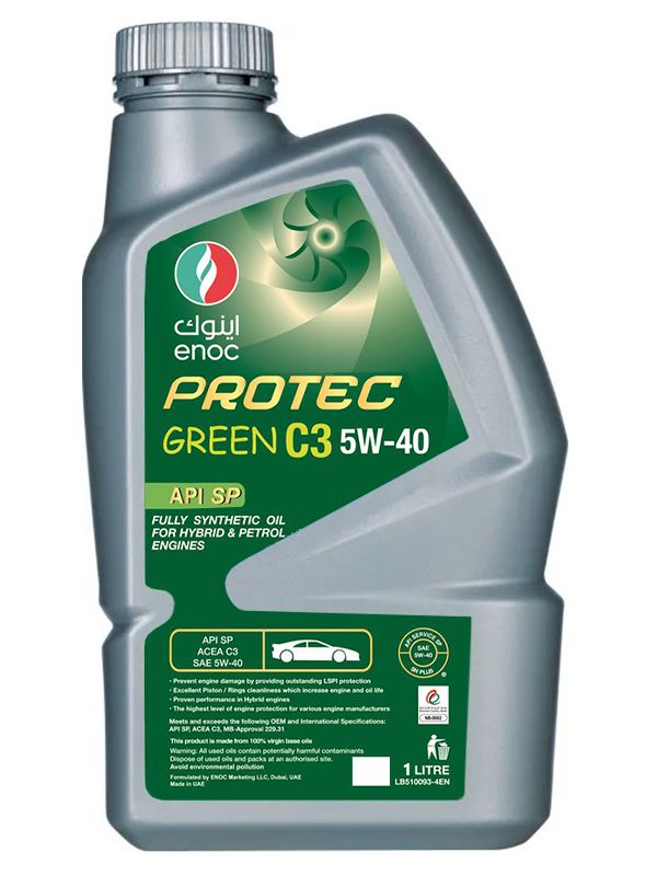 Масло моторное ENOC 5W30 PROTEC GREEN C3 1L