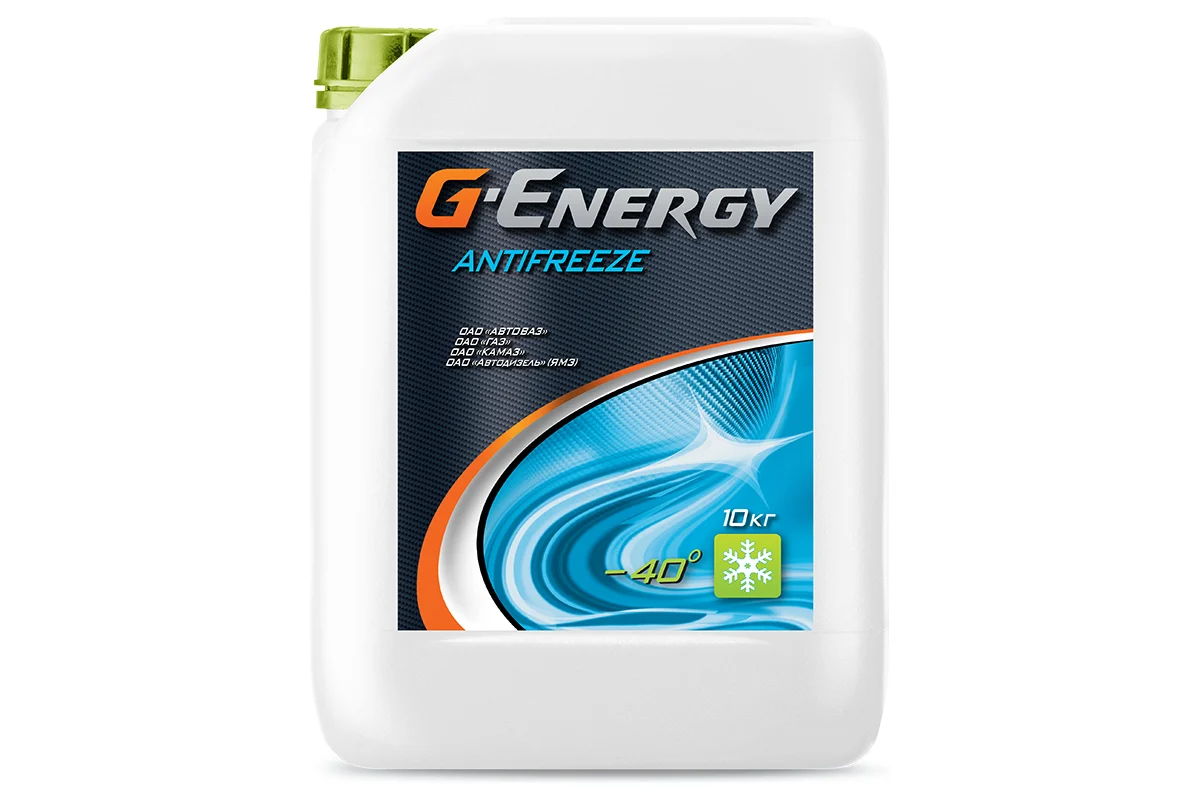 Антифриз G-energy зеленый 10L