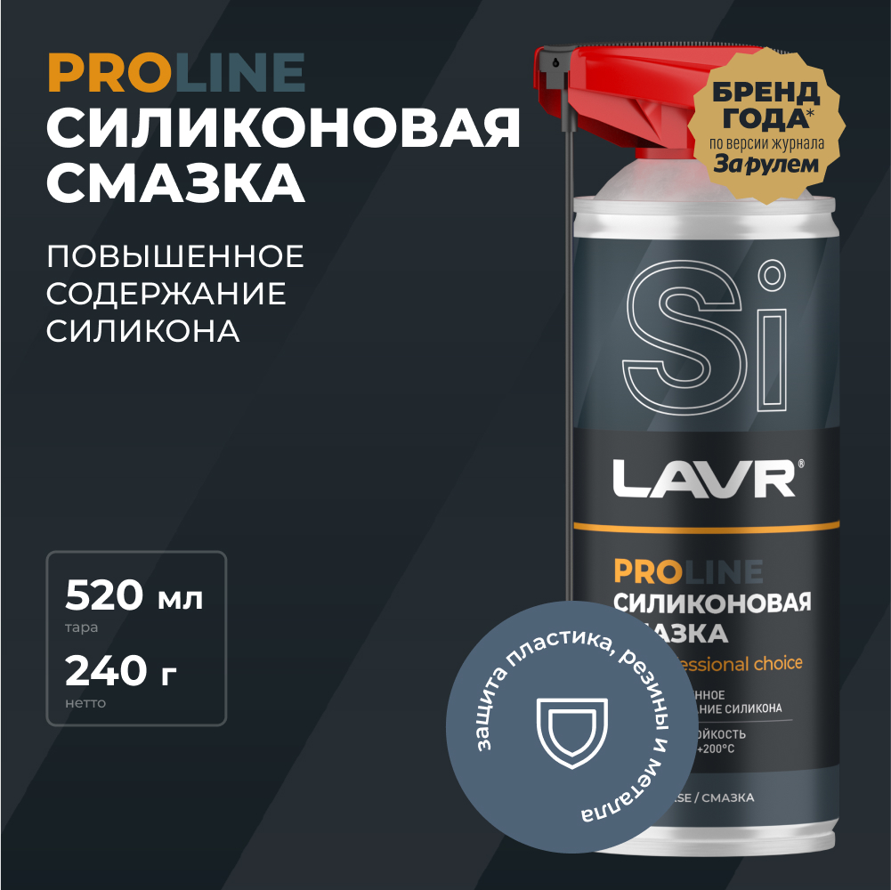 LAVR Смазка силиконовая PROline, кор (12 шт)