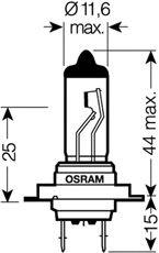 Лампа Н7 Osram