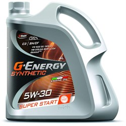 Масло моторное 5W30 G-ENERGY Super Start 4L