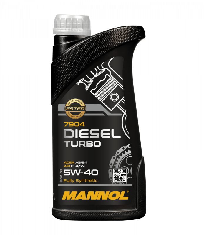 Масло моторное Mannol 5W40 Diesel Turbo 1L