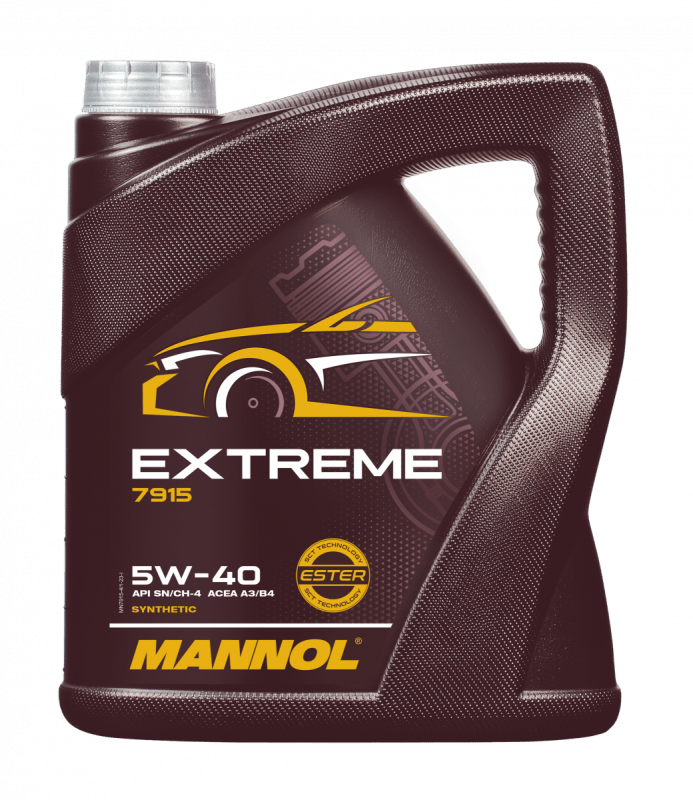 Масло моторное Mannol 5W40 Extreme 4L