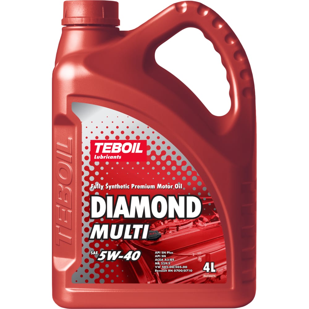 Масло моторное Teboil Diamond Multi 5W40 4L