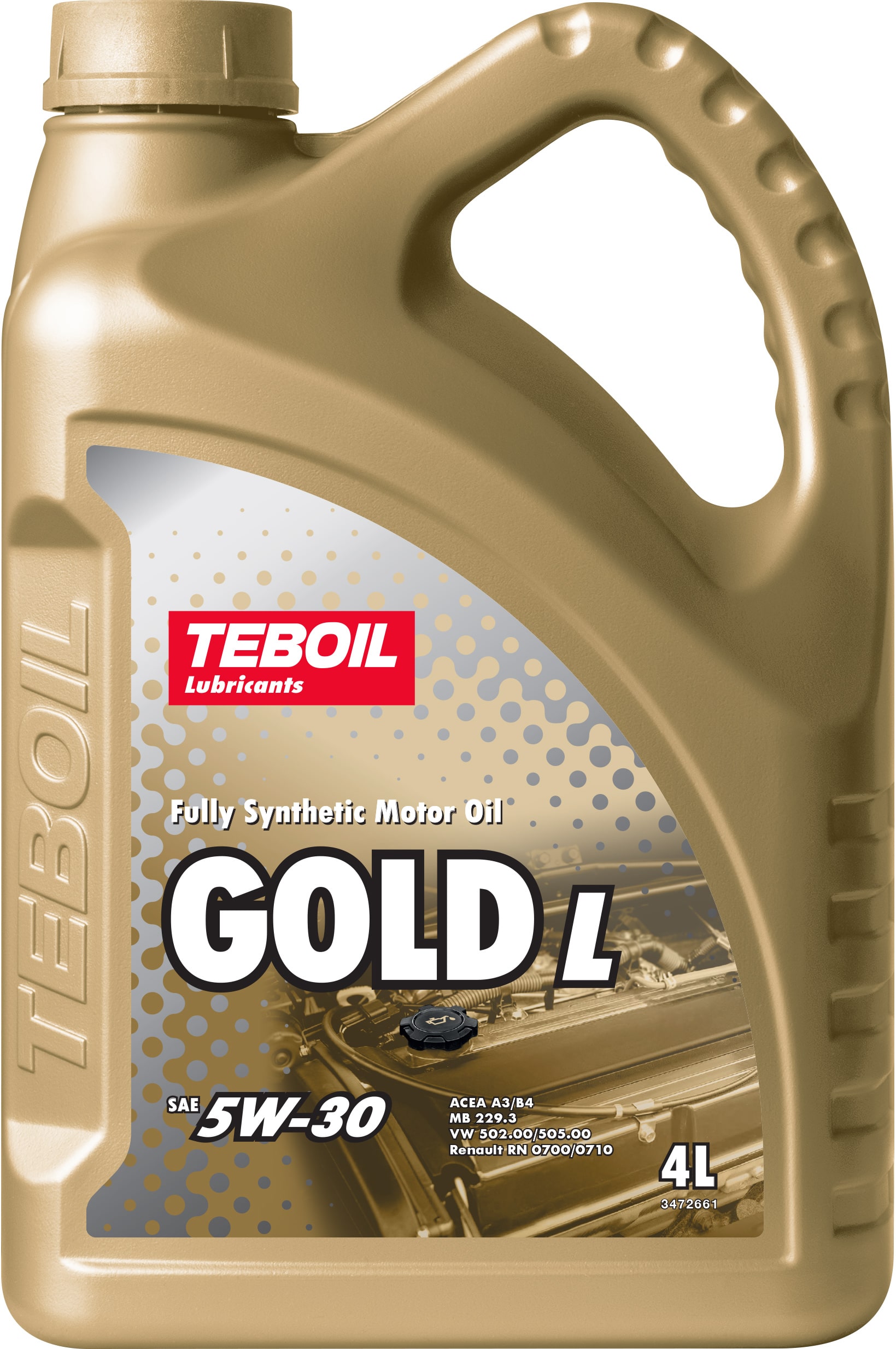 Масло моторное Teboil Gold 5w30 SP 4L